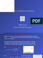 Radiation Fundamental 2: Surface Radiative Properties