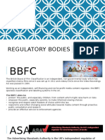 Regulatory Bodies Powerpoint