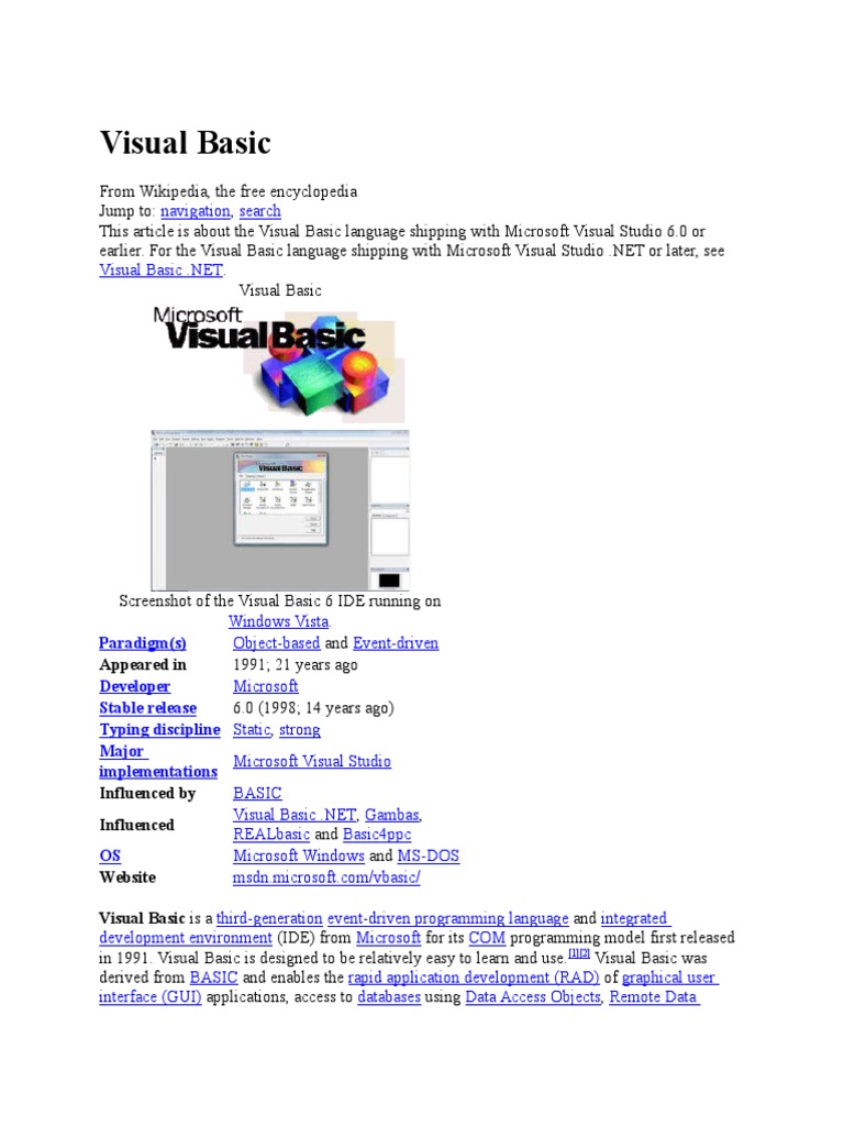 Vb Net 2008 Tutorial Pdf Bahasa Indonesia