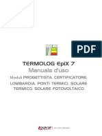 Manuale Termolog Epix 7