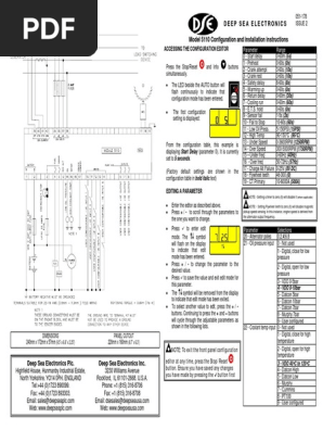 Deep Sea 5110 Wiring Diagram