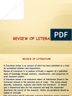 9 Review of Literature