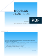 Modelos Didácticos