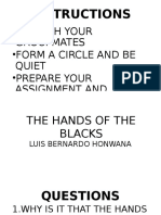 The Hands of The Blacks
