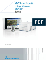 TSMW Interface and Programming Manual