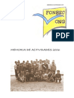 MEMORIA DE ACTIVIDADES FONBEC-2006