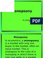 Monopsony Lesson 6