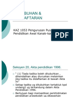 Pengurusan Pusat Pendidikan Awal Kanak Kanak PENUBUHAN PENDAFTARAN KAZ1053 PDF