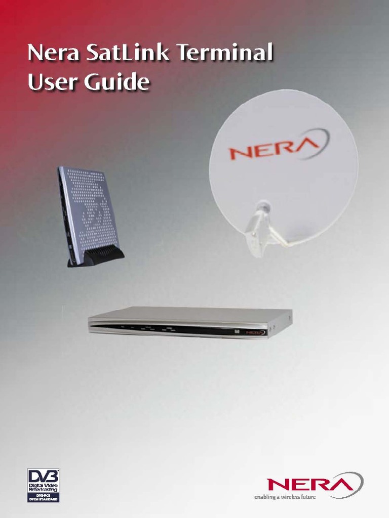 Nera SatLink Terminal User Guide Rev P | PDF | Ip Address | Command ...