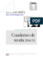 Economia - APUNTES 1º BACHILLER 2014 PDF