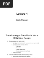 Lecture 4 DB