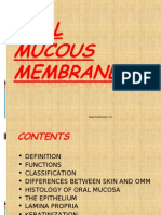 Oral Mucous Membrane