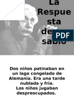 La Respuesta de Un Sabio