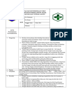 8.2.1.7 SOP Evaluasi Ketersediaan Obat Terhadap Formularium, Hasil Evaluasi Dan Tindak Lanjut