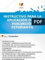 2 Instructivo para La Aplicación de La Evaluación Estudiantil