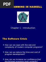 Programming in Haskell: Chapter 1 - Introduction