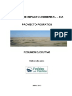 Estudio de Impacto Ambiental - Eia Proyecto Fosfatos