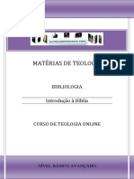 1 - Apostila Bibliologia