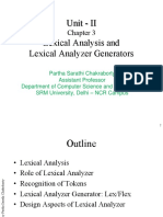 Unit 2 Lexical Analyzer