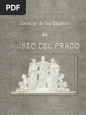 12 Madrazo Pedro Catalogo De Los Cuadros Del Museo Del Prado