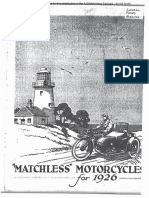 Matchless 1926 Sales Brochure PDF