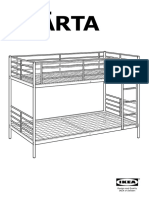 Svarta Bunk Bed Frame AA 906799 2 Pub