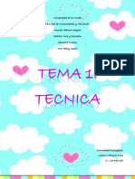 Tema 1: Técnicas 