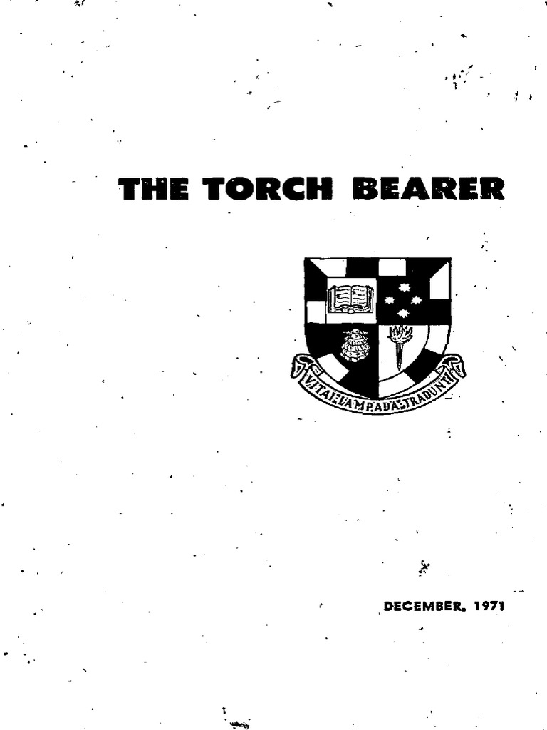 The Torchbearer 1971 12 PDF Baptism Teachers