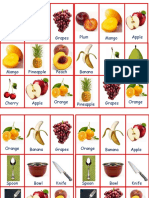 Most Common Fruits and Vegetables List
