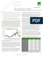 Investment Insights Gold Does Not Equal Gold Miners