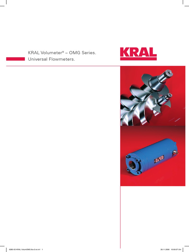 KRAL Omg PDF Flow Measurement Accuracy And Precision