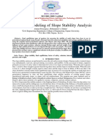 Ammar Mohammed 2013, Numerical Modeling of Slope Stability Analysis