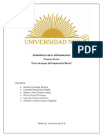 Informe Proyecto Social (Caratula)