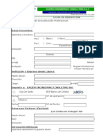 Ficha de Inscripcion Kaizen 2015