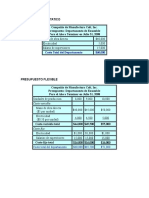 Ejemplo de Presupuestos