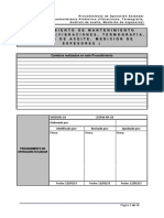 Procedimiento Mantenimiento Predictivo 2015