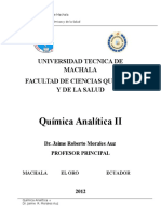 Libro Quimica Analítica II