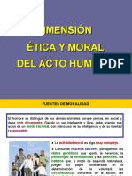 Ética moral del acto humano
