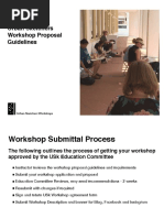 Download How to prepare a successful workshop proposal by Urban Sketchers SN326558554 doc pdf