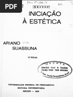 SUASSUNA, Ariano - Iniciação à Estética.