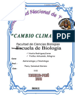 Cambio Climatico