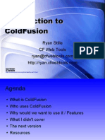 Intro to Coldfusion