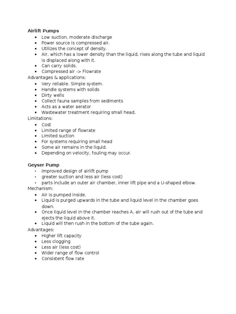 Airlift Vs Geyser PDF