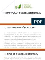 Estructura y Organización Social 