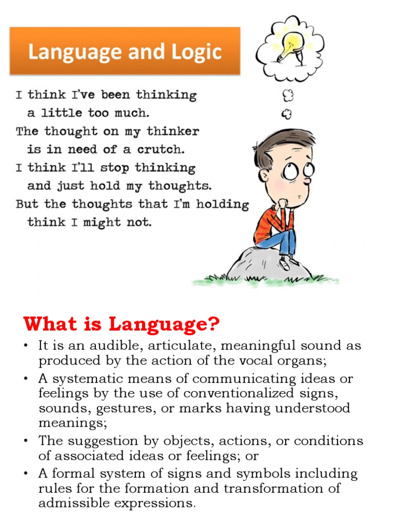Logic and Language | Argument | Reason