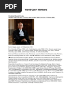Download World Court Members by RevolutionizingAwareness SN32657036 doc pdf