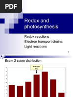 Redox and Photosynthesis: Redox Reactions Electron Transport Chains Light Reactions