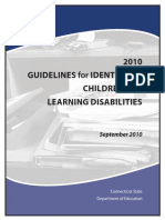 2010 Learning Disability Guidelines Acc