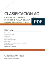 Clasificacion AO Columna