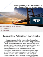 Kegagalan Pekerjaan Konstruksi Pada Jembatan Kartanegara